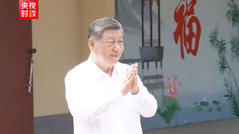 解放军破晓出击现场画面